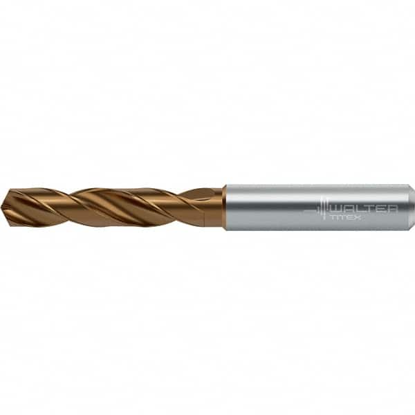 Walter-Titex - 12.1mm 140° Spiral Flute Solid Carbide Screw Machine Drill Bit - Industrial Tool & Supply