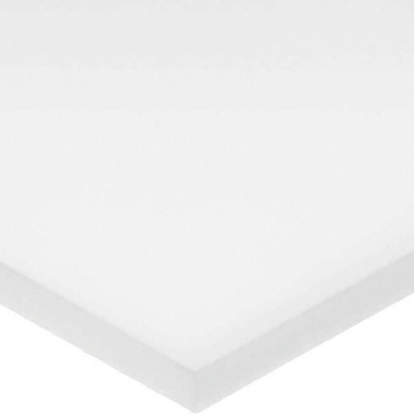 USA Sealing - 8' x 48" x 1" Opaque White HDPE Sheet - Industrial Tool & Supply