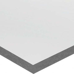 USA Sealing - 2' x 6" x 2" Dark Gray PVC Rectangular Bar - Industrial Tool & Supply