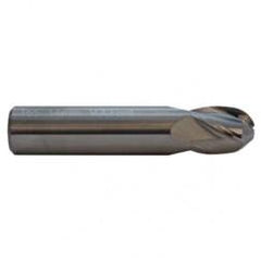 18mm TuffCut GP Stub Length 4 Fl Ball Nose Center Cutting End Mill - Industrial Tool & Supply