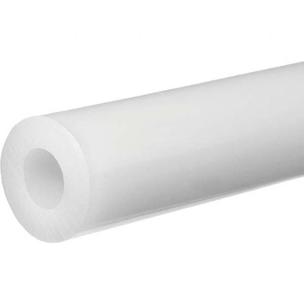 USA Sealing - 3/4" ID x 1" OD, 36" Long, White PTFE Round Tube - Industrial Tool & Supply