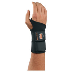 675 XL Black Double Strap Wrist Support Ambidextrous - Industrial Tool & Supply