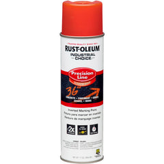 M1600/M1800 Fluorescent Red Spray Paint - Exact Industrial Supply