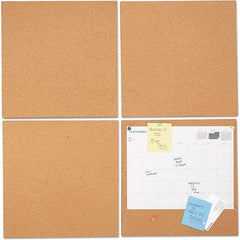 UNIVERSAL - Cork Bulletin Boards Style: Bulletin Color: Brown - Industrial Tool & Supply