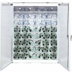 Sellstrom - Eyewear Dispensers Dispenser Type: Safety Glasses/Goggles Style: Cabinet w/ Individual Compartments - Industrial Tool & Supply