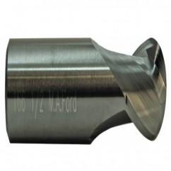 3/8 TuffCut GP Stub Length 2 Fl Ball Nose TiN Coated Center Cutting End Mill - Industrial Tool & Supply