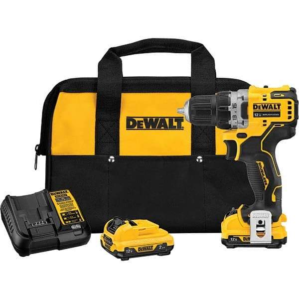 DeWALT - Cordless Drills Battery Voltage: 12 Battery Chemistry: Lithium-Ion - Industrial Tool & Supply