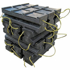 AME International - Cribbing Blocks & Sets Material: Recycled Plastic Height (Inch): 24 - Industrial Tool & Supply