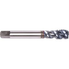 ‎5/8″- 18 3 Flute Union Butterfield HSS-PM TiCN Applix UNF Machine Tap Spiral Flute 50 DIN/ANSI E-code # 1676AP5/8X18 - Exact Industrial Supply