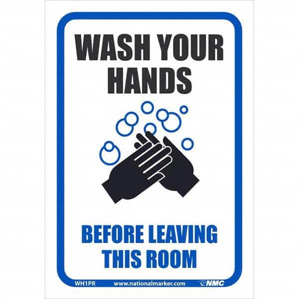 NMC - Safety & Facility Labels Message Type: Restroom, Janitorial & Housekeeping Header: None - Industrial Tool & Supply