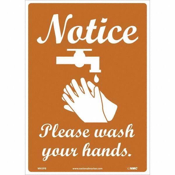 NMC - Safety & Facility Labels Message Type: Restroom, Janitorial & Housekeeping Header: NOTICE - Industrial Tool & Supply