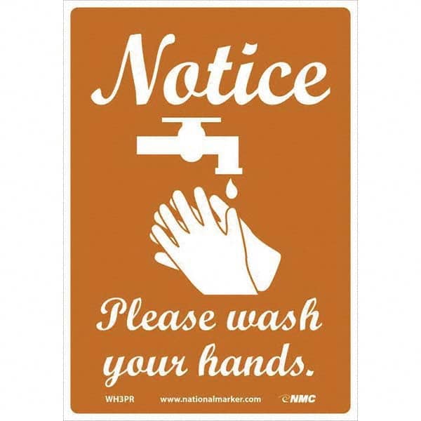 NMC - Safety & Facility Labels Message Type: Restroom, Janitorial & Housekeeping Header: NOTICE - Industrial Tool & Supply