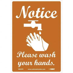 NMC - Safety & Facility Labels Message Type: Restroom, Janitorial & Housekeeping Header: NOTICE - Industrial Tool & Supply