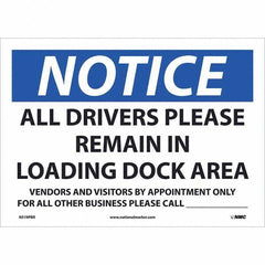 NMC - Safety & Facility Labels Message Type: Security & Admittance Header: NOTICE - Industrial Tool & Supply