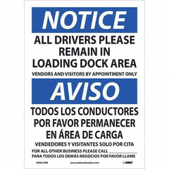 NMC - Safety & Facility Labels Message Type: Security & Admittance Header: NOTICE - Industrial Tool & Supply