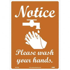 NMC - Safety & Facility Labels Message Type: Restroom, Janitorial & Housekeeping Header: NOTICE - Industrial Tool & Supply