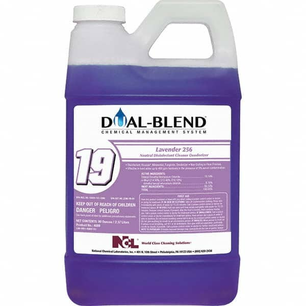 Made in USA - 80 oz Bottle Disinfectant - Industrial Tool & Supply