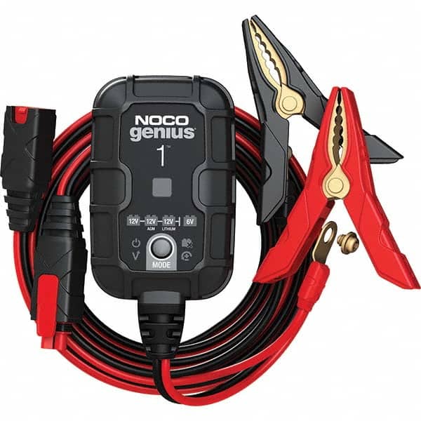 Noco - Automotive Battery Chargers & Jump Starters Type: Automatic Charger/Maintainer Amperage Rating: 1.0 - Industrial Tool & Supply