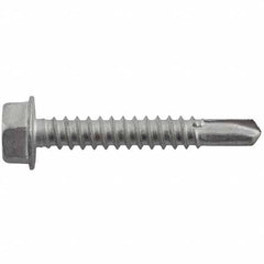 DeWALT Anchors & Fasteners - #10-16, Hex Washer Head, Hex Drive, 3/4" Length Under Head, #3 Point, Self Drilling Screw - Industrial Tool & Supply