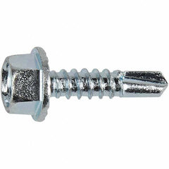 DeWALT Anchors & Fasteners - #10-16, Hex Washer Head, Hex Drive, 3/4" Length Under Head, #3 Point, Self Drilling Screw - Industrial Tool & Supply