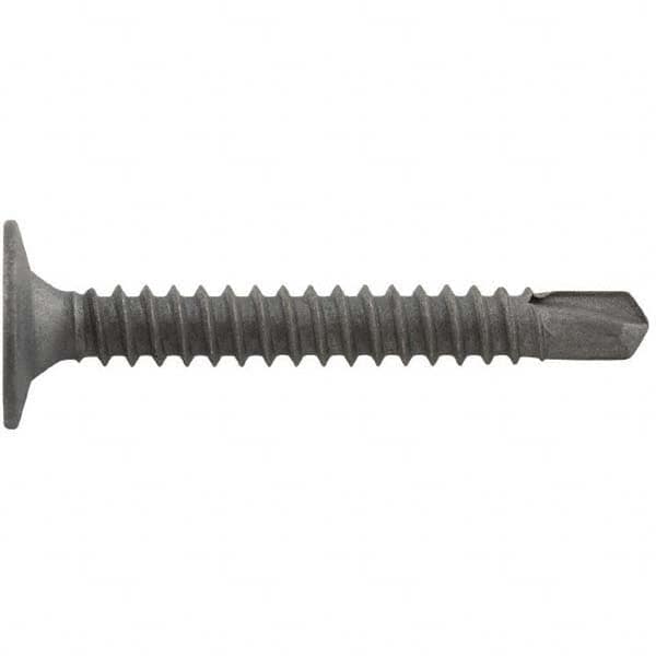 DeWALT Anchors & Fasteners - #10-24, Wafer Head, Phillips Drive, 1-1/4" Length Under Head, #3 Point, Self Drilling Screw - Industrial Tool & Supply