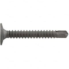DeWALT Anchors & Fasteners - #10-16, Wafer Head, Phillips Drive, 1-1/2" Length Under Head, #3 Point, Self Drilling Screw - Industrial Tool & Supply