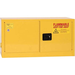 Eagle - Safety Cabinets Hazardous Chemical Type: Flammable and Combustible Liquids Color: Yellow - Industrial Tool & Supply