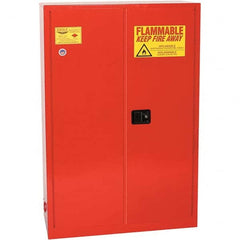 Eagle - Safety Cabinets Hazardous Chemical Type: Flammable and Combustible Liquids Color: Red - Industrial Tool & Supply