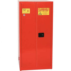 Eagle - Safety Cabinets Hazardous Chemical Type: Flammable and Combustible Liquids Color: Red - Industrial Tool & Supply