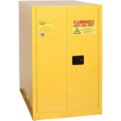 Eagle - Safety Cabinets Hazardous Chemical Type: Flammable and Combustible Liquids Color: Yellow - Industrial Tool & Supply