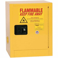 Eagle - Safety Cabinets Hazardous Chemical Type: Flammable and Combustible Liquids Color: Yellow - Industrial Tool & Supply