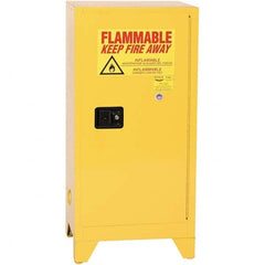 Eagle - Safety Cabinets Hazardous Chemical Type: Flammable and Combustible Liquids Color: Yellow - Industrial Tool & Supply