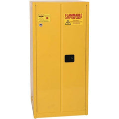 Eagle - Safety Cabinets Hazardous Chemical Type: Flammable and Combustible Liquids Color: Yellow - Industrial Tool & Supply
