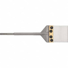 Hammer & Chipper Replacement Chisels; Type: Floor Scraper Chisel; Head Width (Decimal Inch): 6 in; 152.4 mm; Head Width (mm): 152.40; Head Width (Inch): 6; Overall Length (mm): 635.00; Overall Length (Inch): 25; Shank Diameter (Inch): 0.7031; Shank Diamet