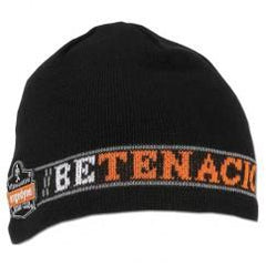 6819BT BLK KNIT CAP-BE TENACIOUS - Industrial Tool & Supply