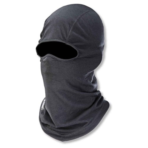 6824 Black Wool Blend Balaclava - Industrial Tool & Supply
