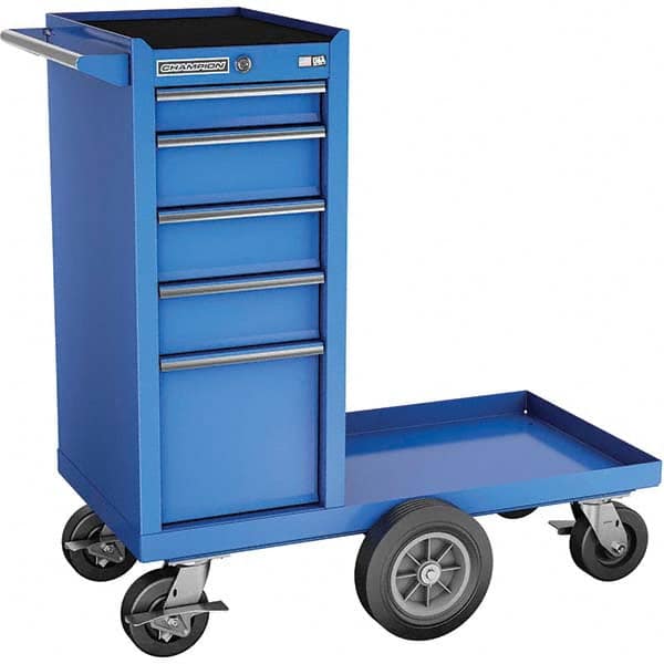 Champion Tool Storage - Tool Storage Combos & Systems Type: Wheeled Tool Cabinet with Maintenance Cart Drawers Range: 5 - 9 Drawers - Industrial Tool & Supply