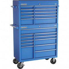 Champion Tool Storage - Tool Storage Combos & Systems Type: Top Chest/Roller Cabinet Combo with Maintenance Cart Drawers Range: 16 Drawers or More - Industrial Tool & Supply
