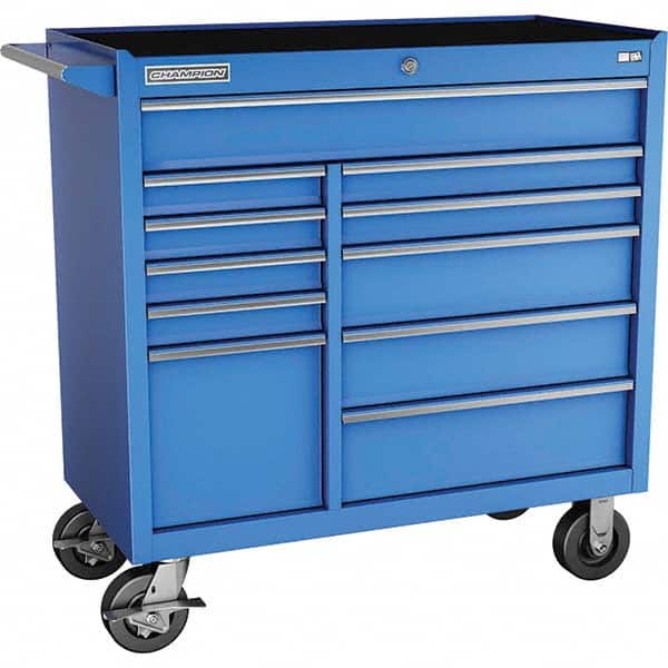 Champion Tool Storage - Tool Storage Combos & Systems Type: Wheeled Tool Cabinet Drawers Range: 10 - 15 Drawers - Industrial Tool & Supply