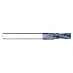 ‎0.3600″ Cutter Diameter × 0.8750″ (7/8″) Length of Cut Carbide Multi-Form M12-1.75 Thread Milling Cutter, 4 Flutes, AlTiN Coated - Industrial Tool & Supply