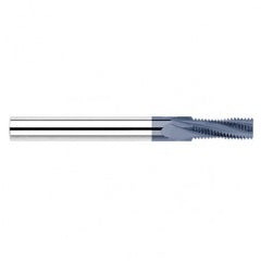 ‎0.3600″ Cutter Diameter × 0.8750″ (7/8″) Length of Cut Carbide Multi-Form M12-1.75 Thread Milling Cutter, 4 Flutes, AlTiN Coated - Industrial Tool & Supply