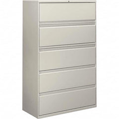 ALERA - File Cabinets & Accessories Type: Lateral Files Number of Drawers: 5 - Industrial Tool & Supply