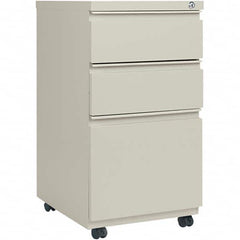 ALERA - File Cabinets & Accessories Type: Pedestal Number of Drawers: 3 - Industrial Tool & Supply
