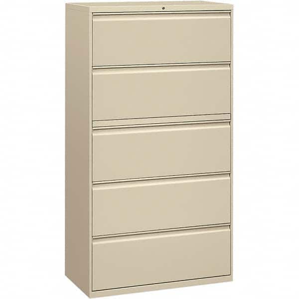 ALERA - File Cabinets & Accessories Type: Lateral Files Number of Drawers: 5 - Industrial Tool & Supply