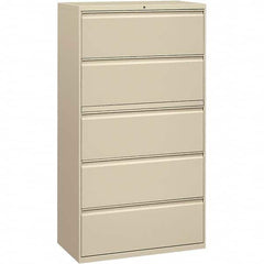 ALERA - File Cabinets & Accessories Type: Lateral Files Number of Drawers: 5 - Industrial Tool & Supply