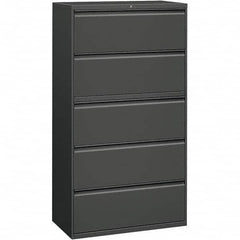 ALERA - File Cabinets & Accessories Type: Lateral Files Number of Drawers: 5 - Industrial Tool & Supply