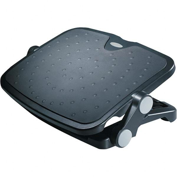 ALERA - Foot Rests Position Type: Adjustable Footrest Color: Black - Industrial Tool & Supply