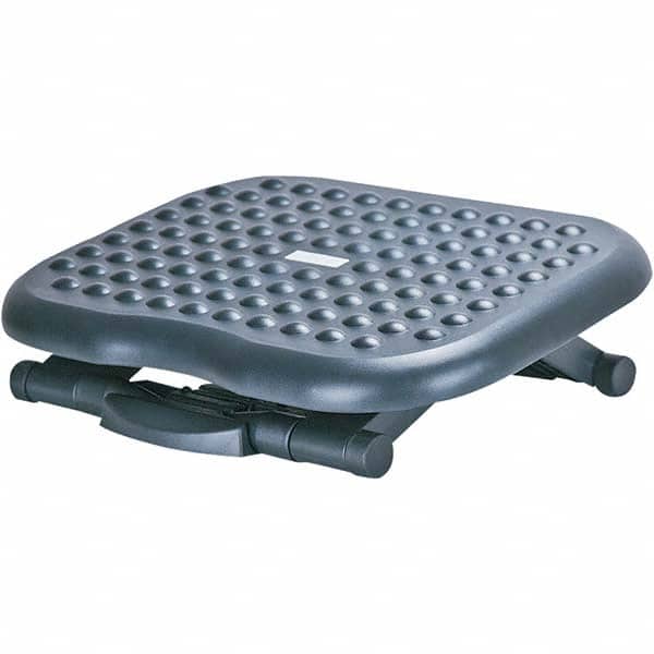 ALERA - Foot Rests Position Type: Adjustable Footrest Color: Black - Industrial Tool & Supply