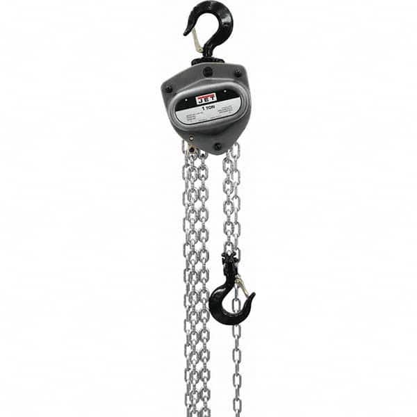 Jet - 2,000 Lb Capacity, 70' Lift Height, Manual Chain Hoist - Industrial Tool & Supply