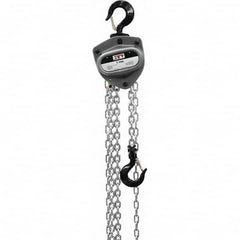 Jet - 2,000 Lb Capacity, 60' Lift Height, Manual Chain Hoist - Industrial Tool & Supply